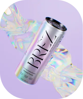 Brez Seltzer OG Extra Strength 10mg THC 20mg CBD 50mg Lion&#39;s Mane