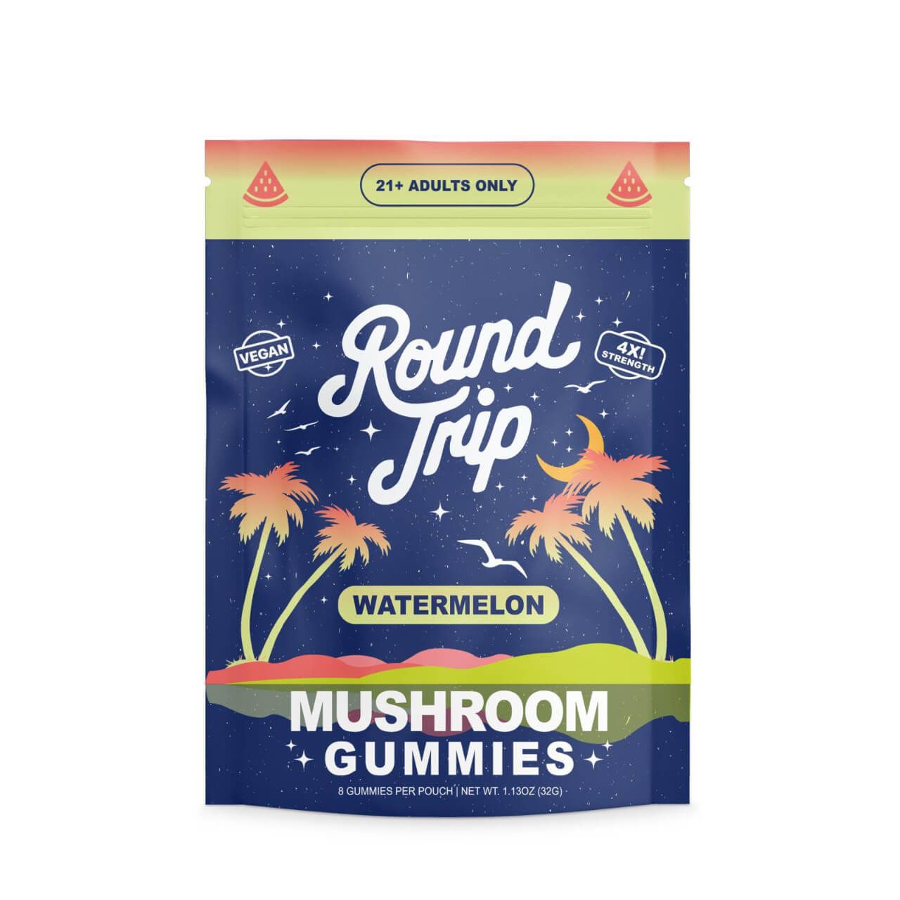 Round Trip Mushroom Gummies 8ct
