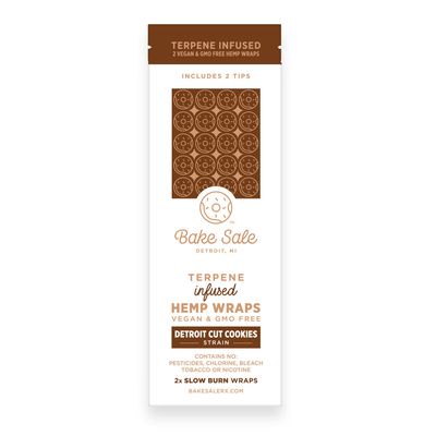Bake Sale Terpene Infused Hemp Wraps 2ct Detroit Cut Cookies