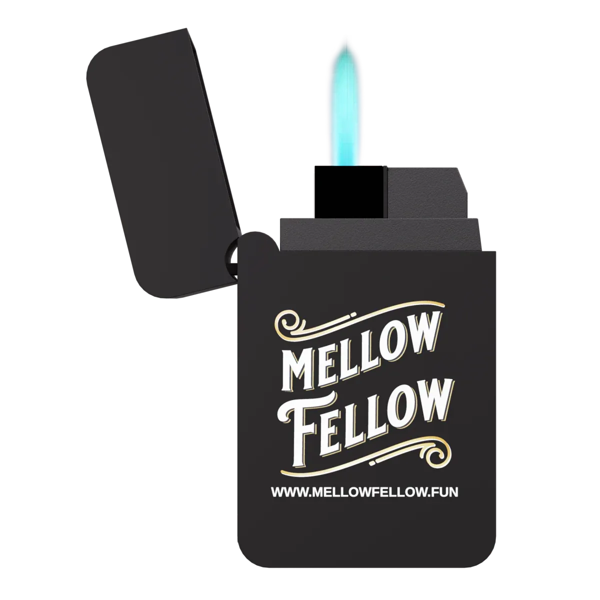 Mellow Fellow Flip Top Torch Lighter
