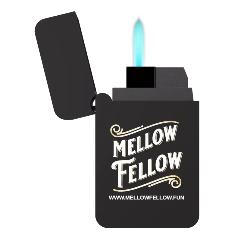 Mellow Fellow Flip Top Torch Lighter