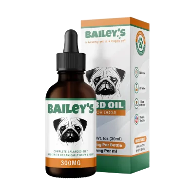 Bailey&#39;s CBD Oil for Dogs 30ml 300mg