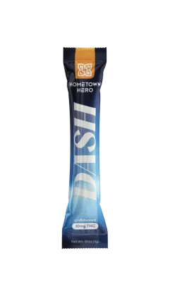 Hometown Hero Dash Unflavored THC Powder 10ct 10mg D9 (Single)