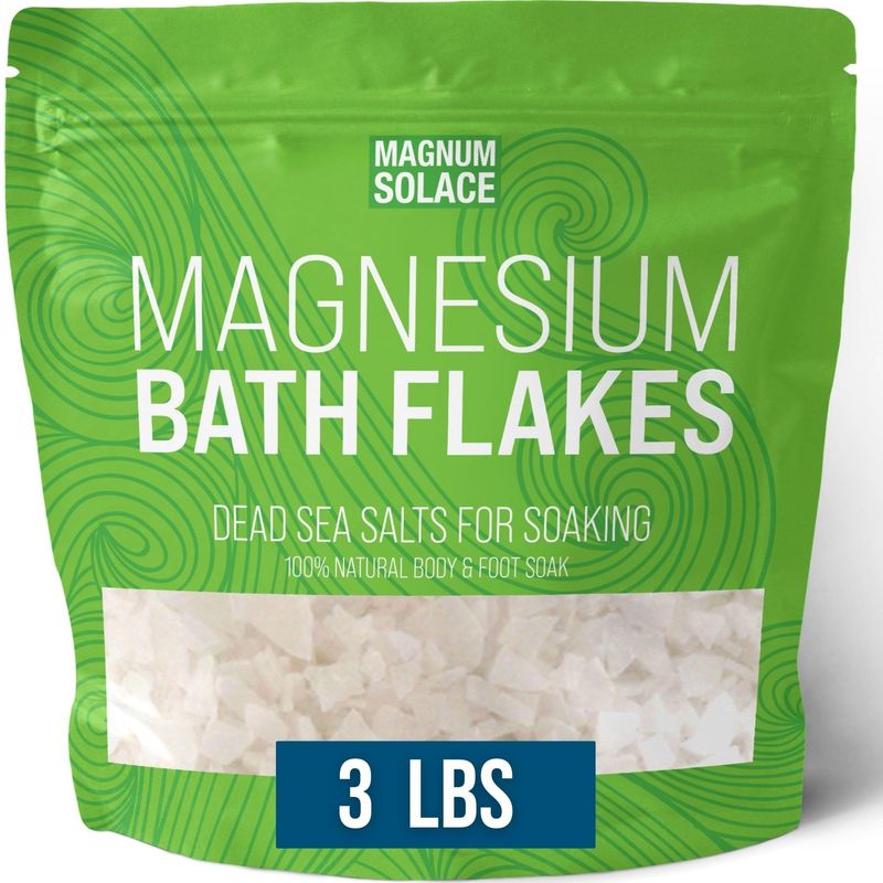 Magnum Solace Hojuelas de Baño de Magnesio 3lb