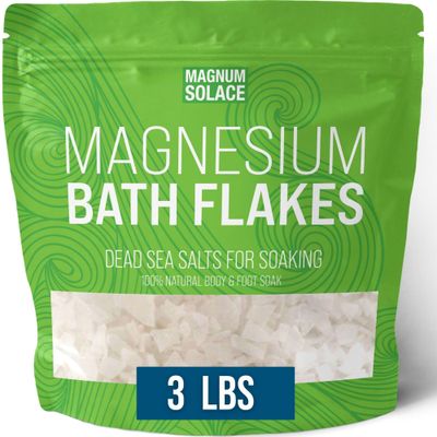 Magnum Solace Magnesium Bath Flakes 3lb