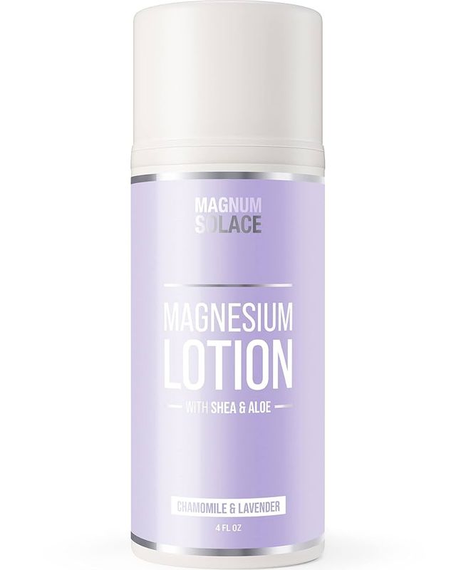 Magnum Solace Magnesium Lotion Chamomile Lavender Aloe and Shea 4oz