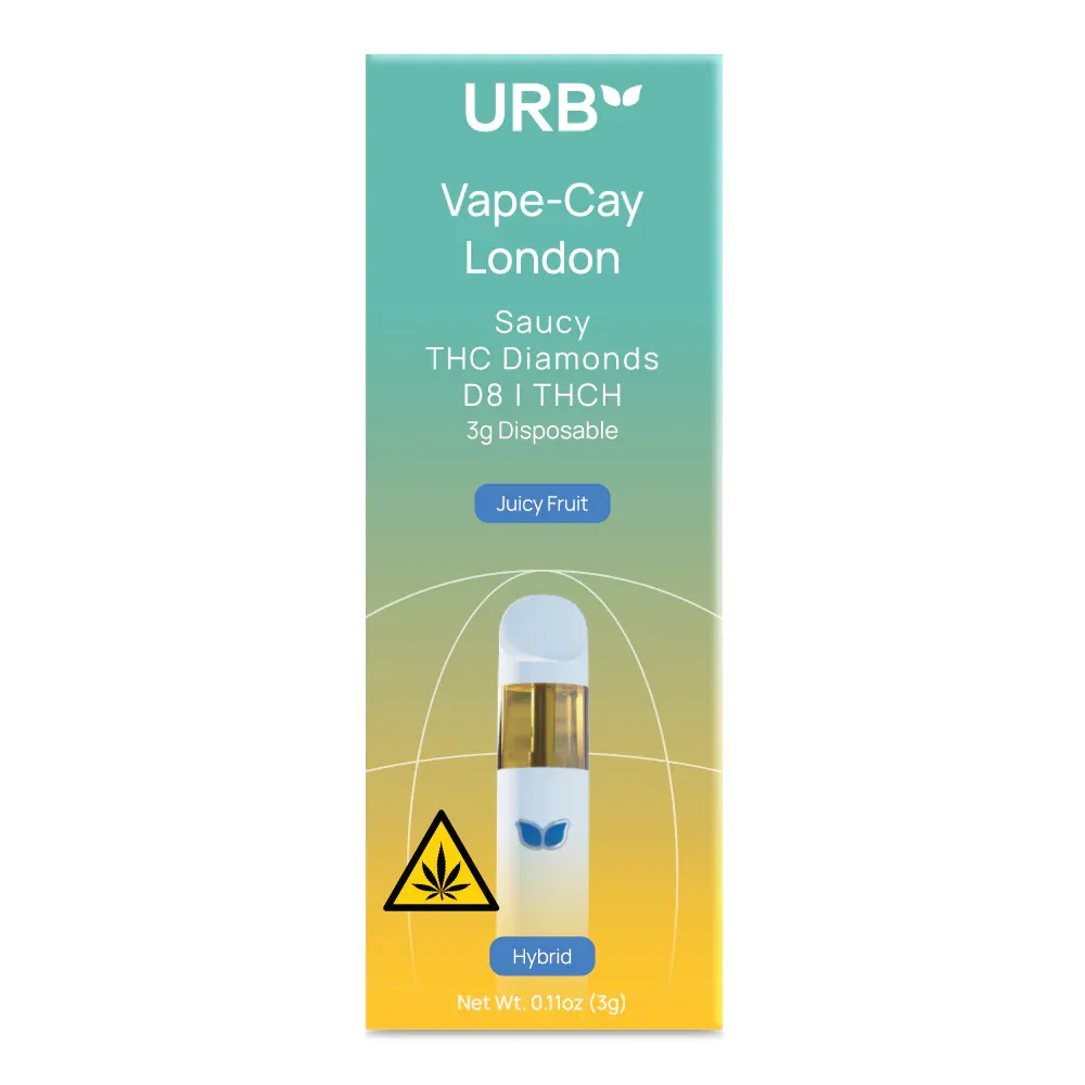 URB Saucy THC Diamonds Disposable 3ml