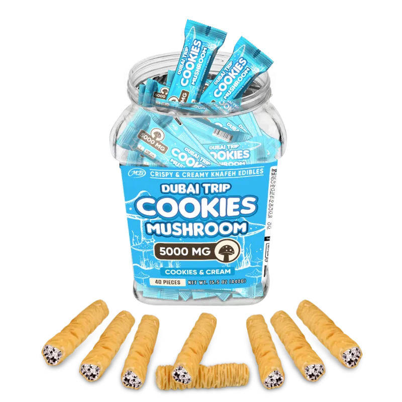 Dubai Trip Cookies Mushroom 1 ct