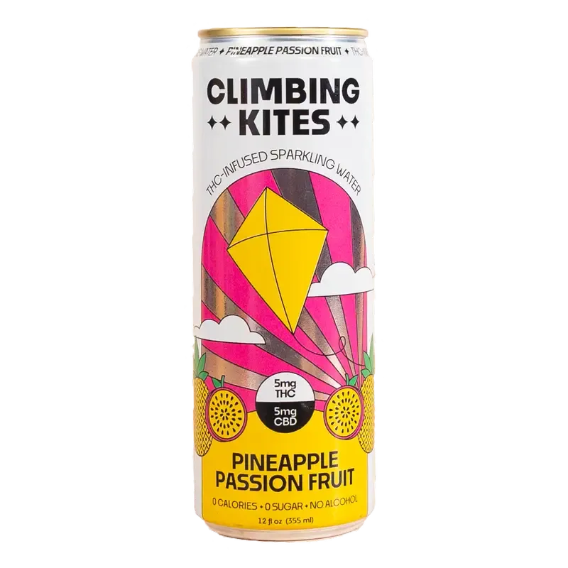 Climbing Kites Sparkling Water 5mg THC/5mg CBD