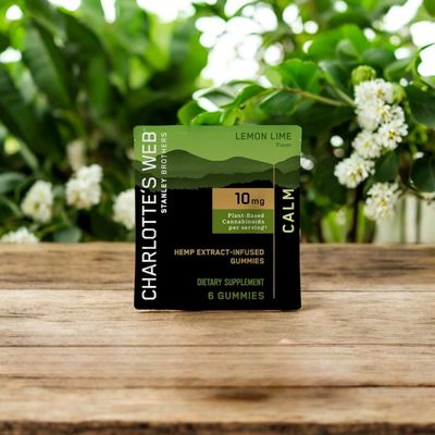 Charlotte&#39;s Web Gummy Calm 30mg Lemon Lime 6ct