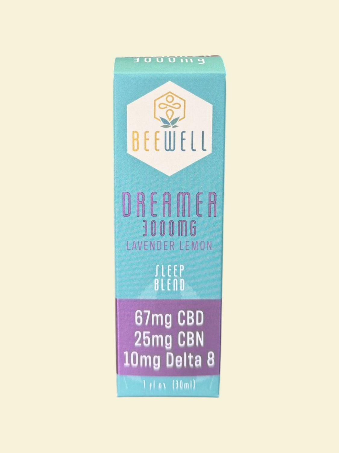 Bee Well CBD Dreamer Tincture 3000mg