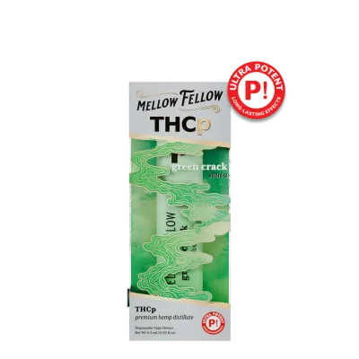 Mellow Fellow THCp Disposable .5ml Green Crack (Sativa)