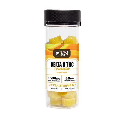 Koi Extra Strength Delta 8 THC Gummies 1500mg  30ct