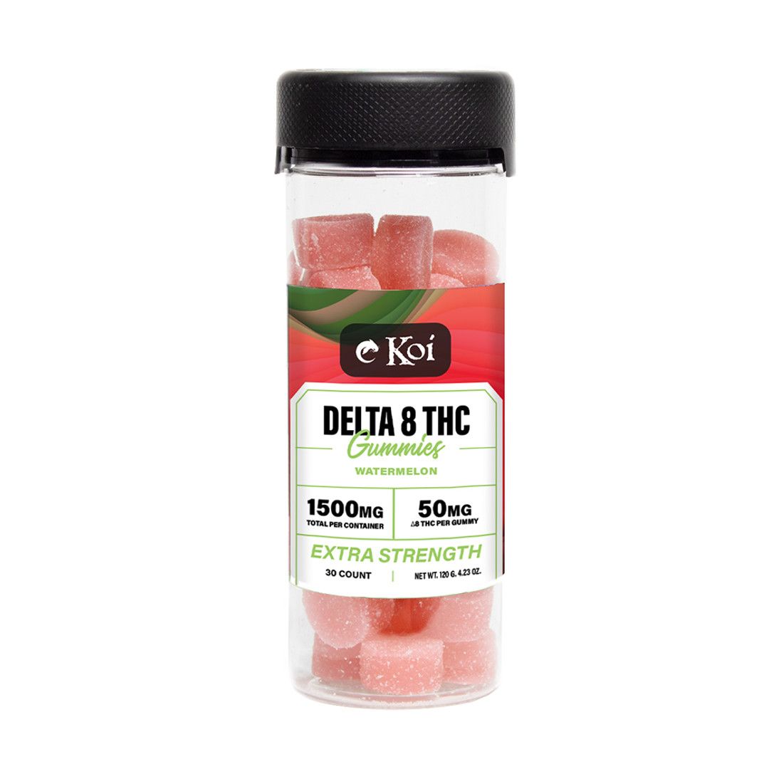 Koi Extra Strength Delta 8 THC Gummies 1500mg  30ct