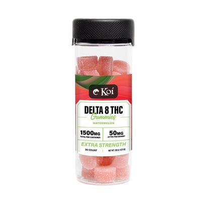 Koi Extra Strength Delta 8 THC Gummies 1500mg  30ct