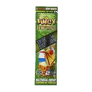 Juicy Hemp Wrap 2ct, Flavor: Tropical