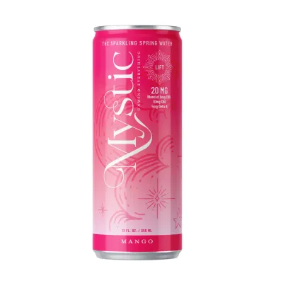 Mystic Beverage 12oz  Chill 25mg D8 THC Mango