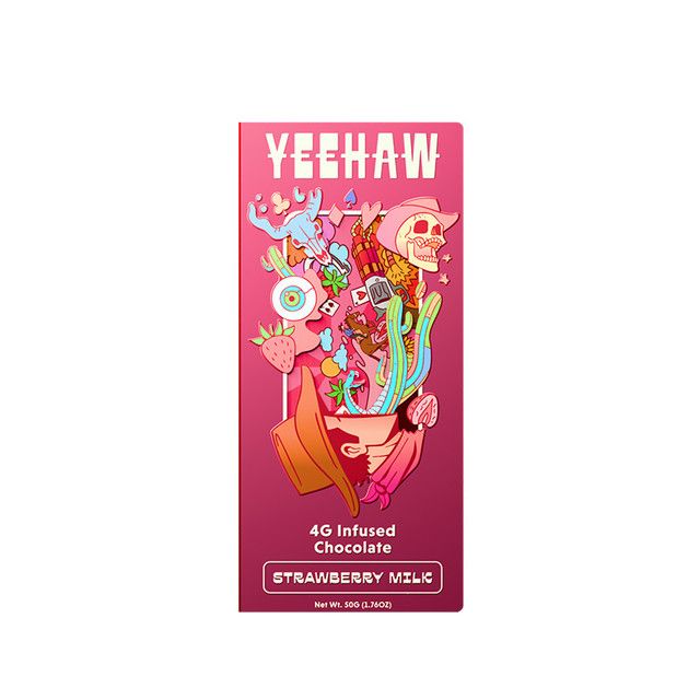 Yeehaw Mushroom Chocolate Bar 4g