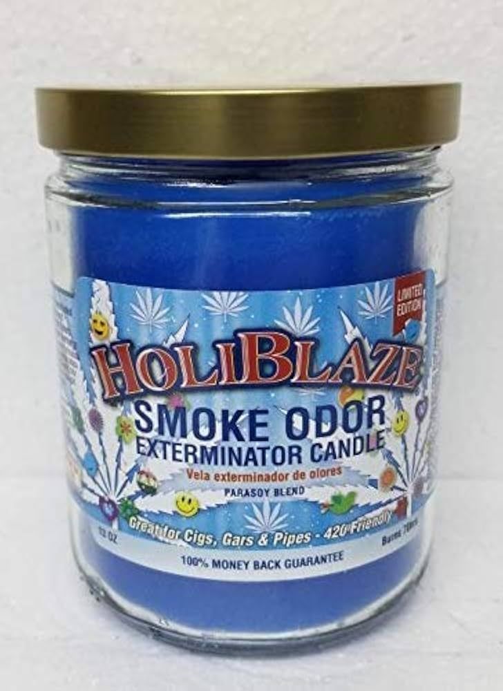Smoke Odor Exterminator Candle 13oz Holiblaze