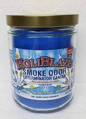 Smoke Odor Exterminator Candle 13oz Holiblaze