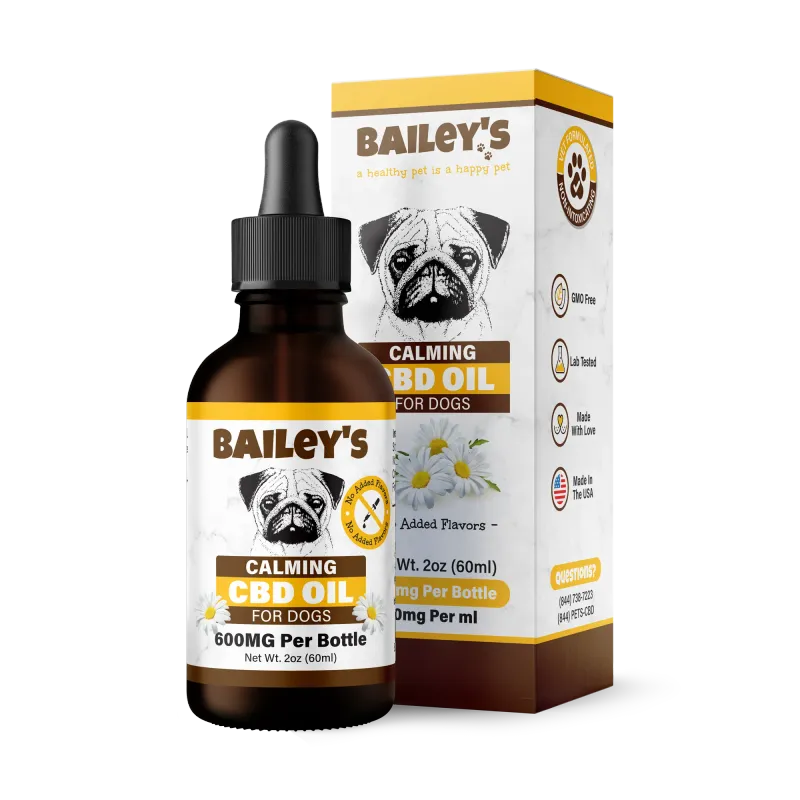 Bailey's Calming CBD Oil for Dogs 30ml 300mg