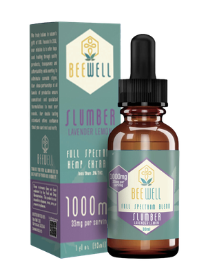 Tintura para Dormir Bee Well CBD 1000mg Pasada de Fecha de Consumo Preferente