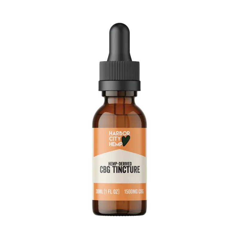 Harbor City Hemp THC Free CBG Tincture 30ml 1500mg