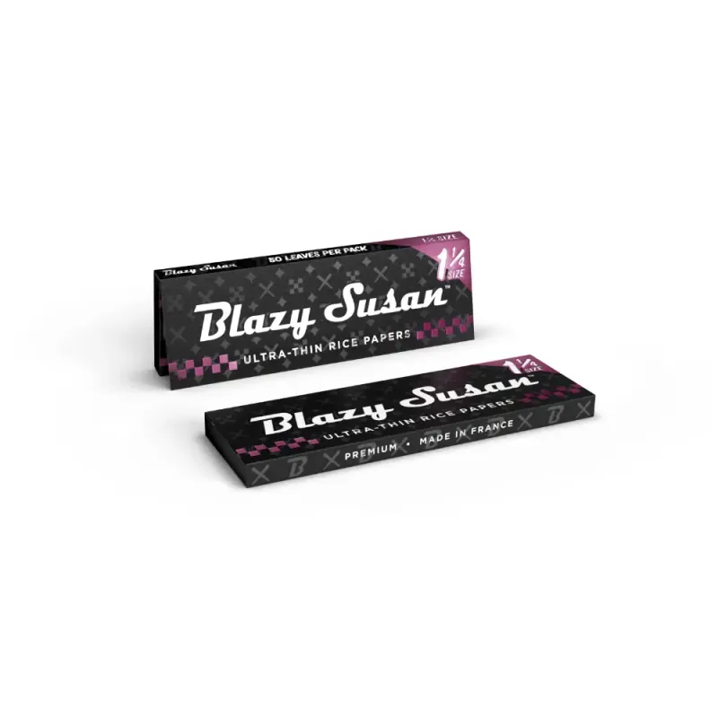 Blazy Susan Ultra Thin Rice Rolling Paper - King Size Slim 50ct