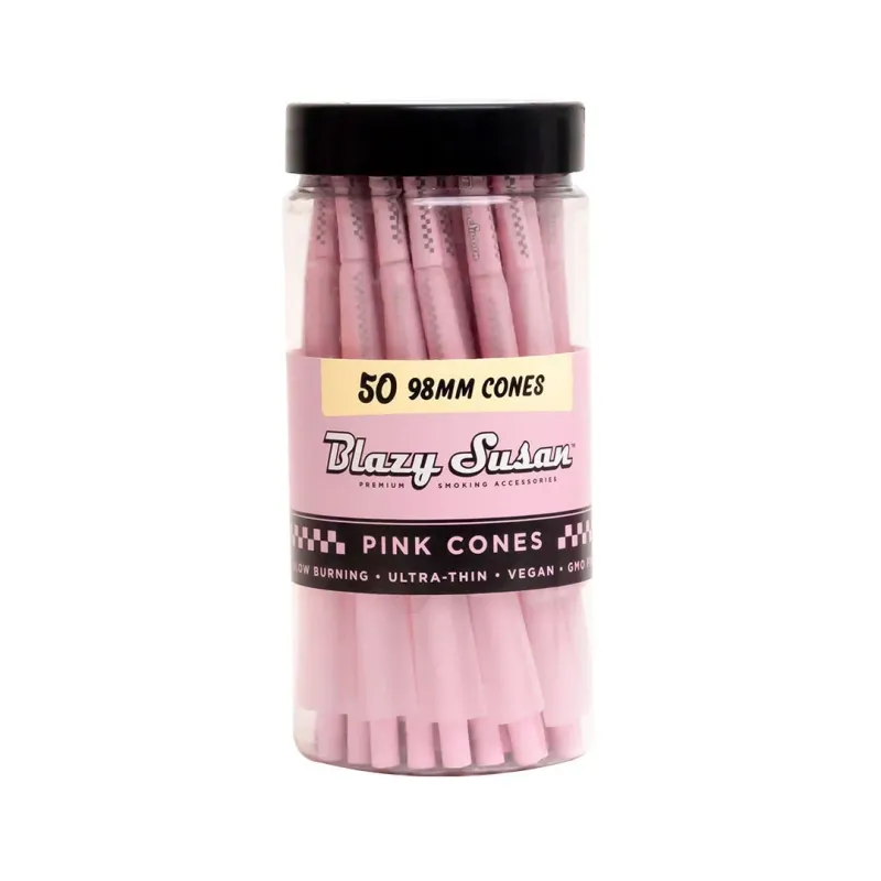 Blazy Susan King Cones 98mm 50 Count Jar