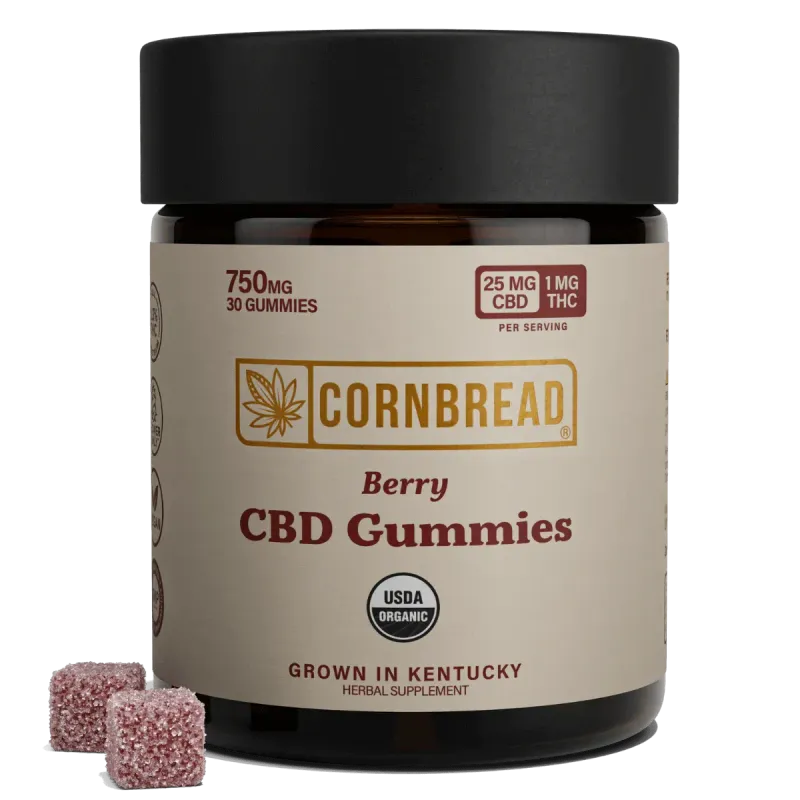 Gomitas de CBD Cornbread Hemp