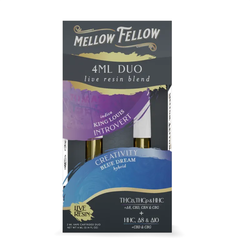 Mellow Fellow Live Resin Duo 4ml Cartridge