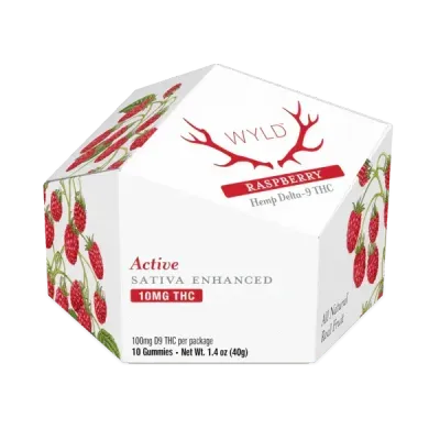 WYLD Hemp Delta 9 THC  Gummies 10ct
