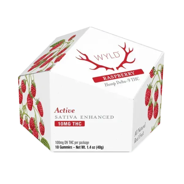 WYLD Hemp Delta 9 THC  Gummies 10ct