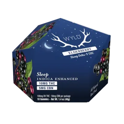 WYLD Hemp THC Mezcla Selecta de Gomitas 10 unidades