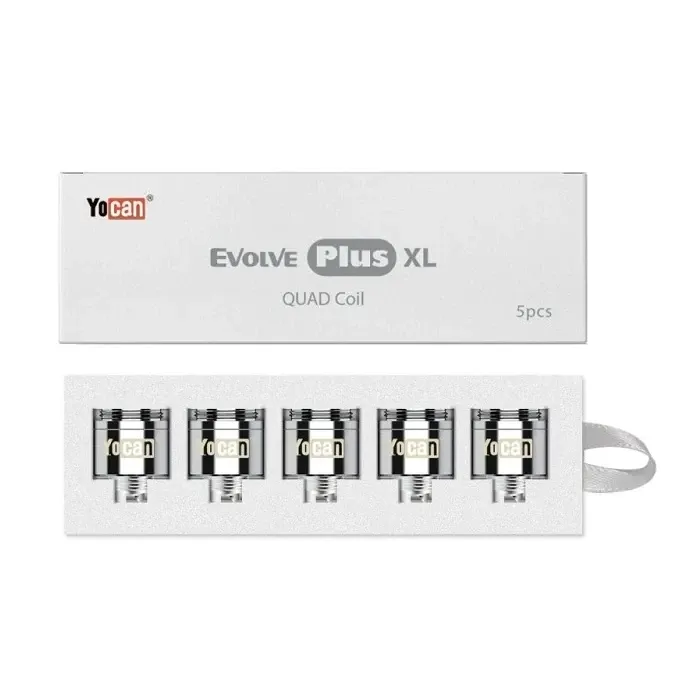 Bobinas de repuesto de cuarzo cuádruple Yocan Evolve Plus XL