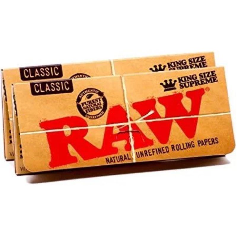 RAW Classic Rolling Papers - King Size Supreme