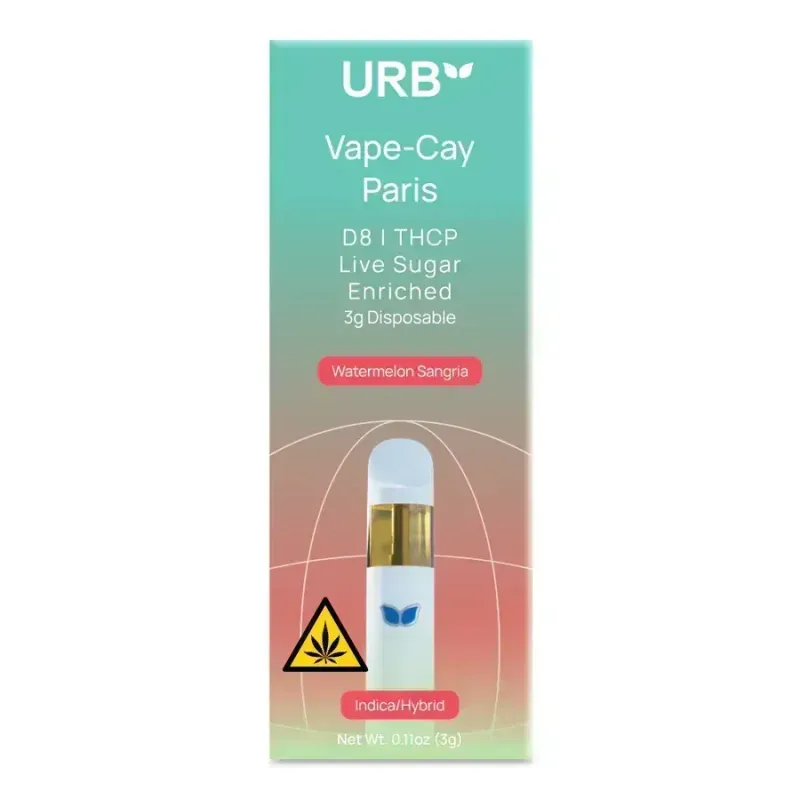 URB Live Sugar Disposable (Vape Cay Paris ) 3g