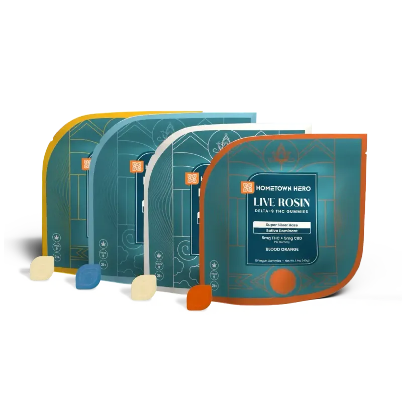 Hometown Hero 1:1 Live Rosin Canna Classic Gummies 10ct