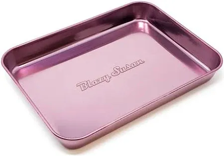 Blazy Susan Tin Rolling Tray