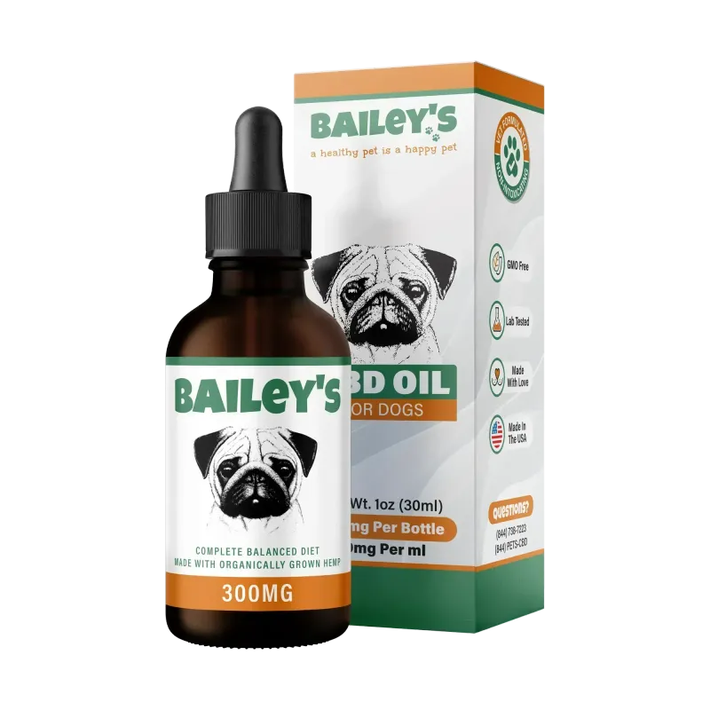 Bailey's CBD Oil for Dogs 30ml 300mg
