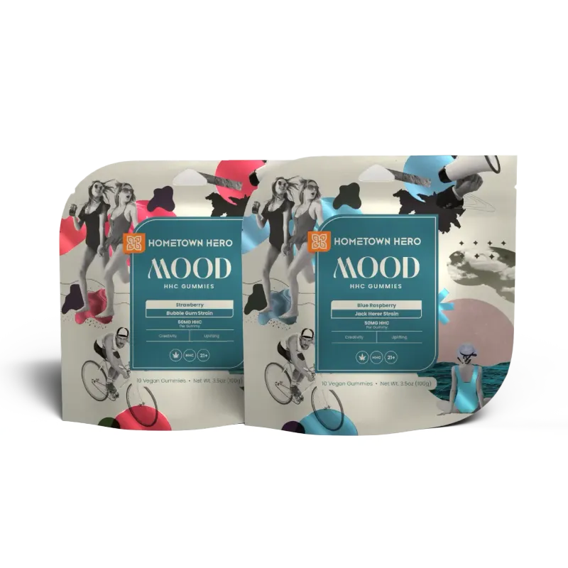 Hometown Hero Mood HHC Gummy 50mg 10ct