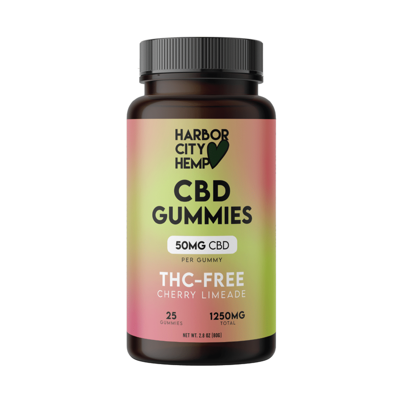 Harbor City Hemp CBD Gummies (THC Free) 50mg CBD 25ct
