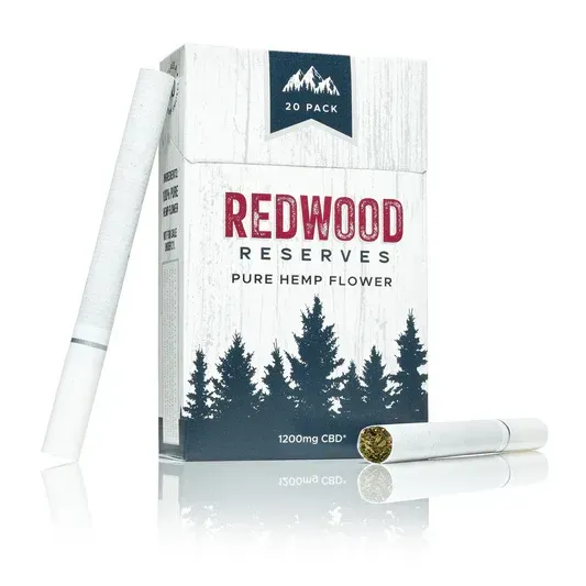 Redwood Reserve CBD Cigarettes 20ct 1200mg CBD