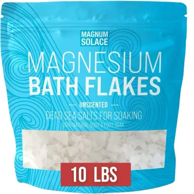Magnum Solace Magnesium Bath Flakes 10lb