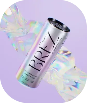 Brez Seltzer OG Extra Strength 10mg THC 20mg CBD 50mg Lion's Mane