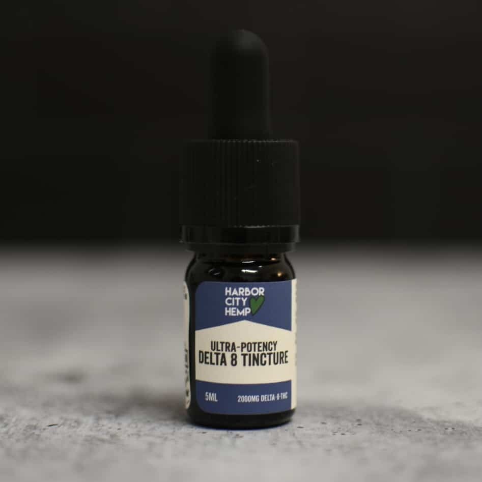 Harbor City Hemp Ultra Potency Delta 8 Tincture 5ml 2000mg