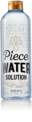Piece Water Solution 12oz