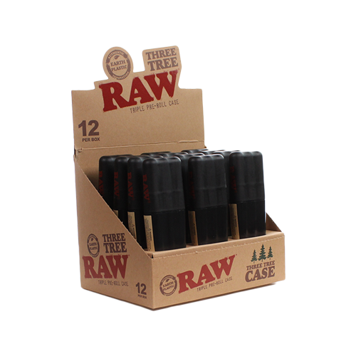 Raw Three Tree Triple Pre-Roll Case