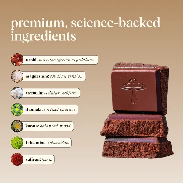 Alice Mushroom Chocolates Zen-X Stress Relief