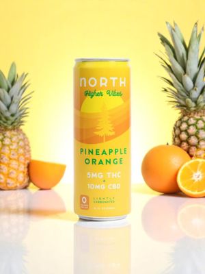 North Canna Co. Higher Vibes 5mg D9 10mg CBD 12oz